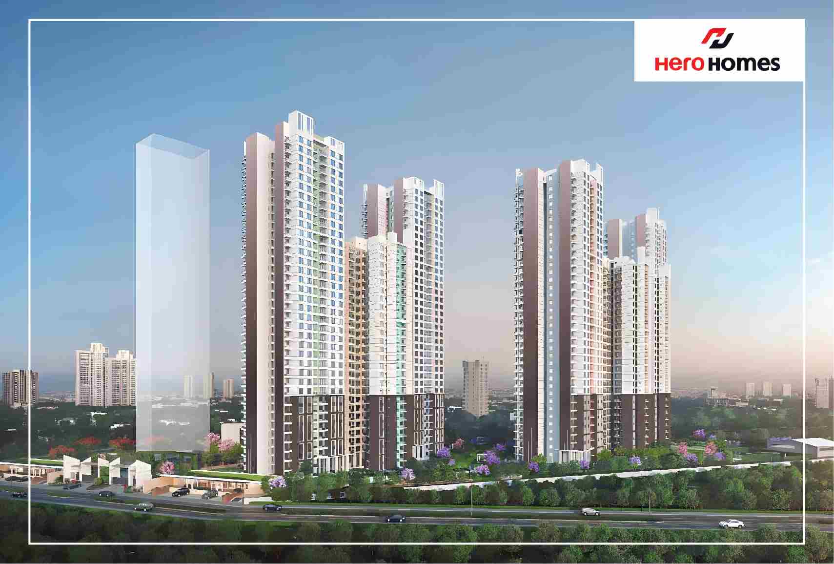 Hero Homes Ultra Luxury 4 BHK Flats